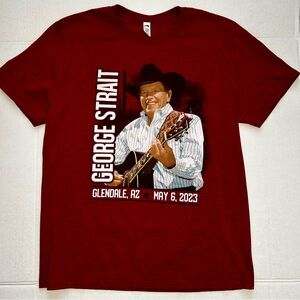 George Strait Glendale AZ Concert Merch T-Shirt